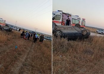 İskele-Ercan anayolunda korkutan kaza