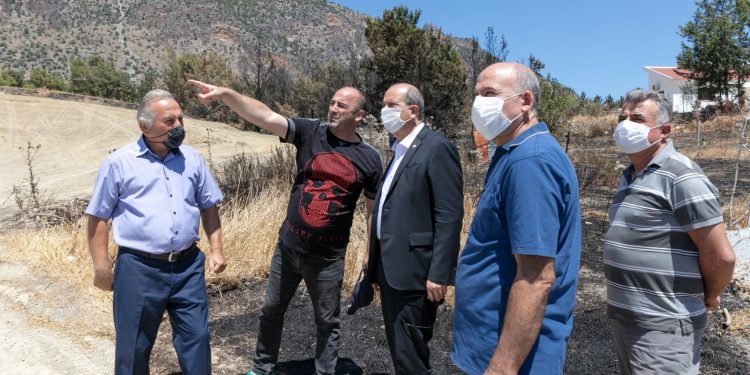 Cumhurbaşkanı Tatar, Ağırdağ’da incelemelerde bulundu