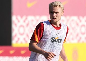 Galatasaray’da Victor Nelsson ilk antrenmanına çıktı