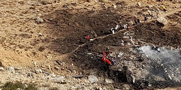 Kahramanmaraş’ta düşen yangın söndürme uçağının enkazında olay yeri inceleme çalışmaları tamamlandı