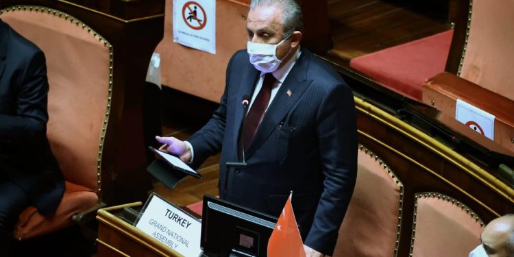 TBMM Başkanı Şentop’tan küresel adalet çağrısı: Ölçü sözde değil eylemdedir