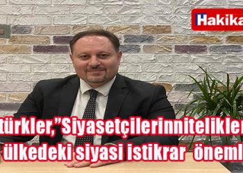 Cesaretle siyaset yapmak gerekir.