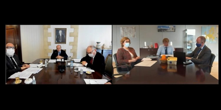 Cumhurbaşkanı Tatar, Avrupa Komisyonu Genel Direktörü Nava ile çevrim içi görüşme gerçekleştirdi