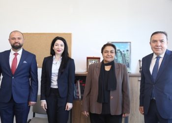 Lefkoşa Büyükelçiliği’nden GAÜ İletişim Fakültesi’ne ziyaret