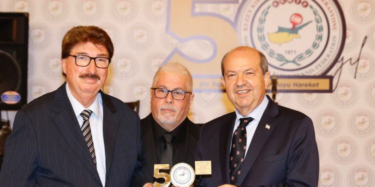 Tatar, Kuzey Kıbrıs Masa Tenisi Federasyonu 50. Yıl etkinliğine katıldı