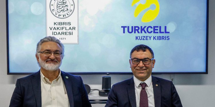 Kuzey Kıbrıs Turkcell ile Kıbrıs Vakıflar İdaresi arasında anlamlı iş birliği