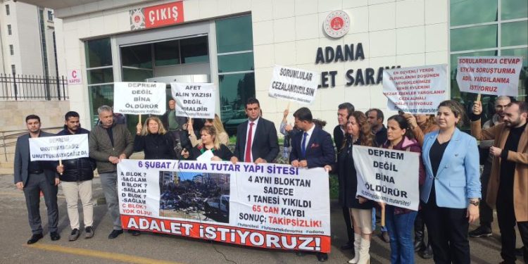 Adalet Peşinde Aileleri Platformu, adliyeler önünde adalet nöbeti eylemi başlattı