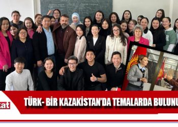 Prof. Dr. Güven Arıklı, Kırgızistan’da KKTC’yi anlattı