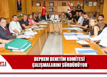 Deprem Denetim Komitesinin yeni toplantısı Başbakanlık’ta gerçekleştirildi