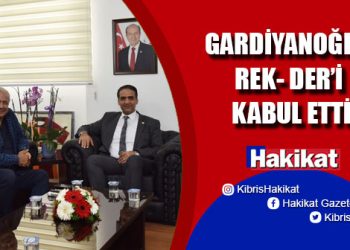 Çalışma ve Sosyal Güvenlik Bakanı Gardiyanoğlu, Kıbrıs Türk Reklamcılar ve Tasarımcılar Derneği heyetini kabul etti