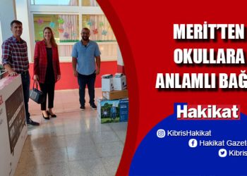 Merit’ten okullara 10 Milyon TL’lik katkı