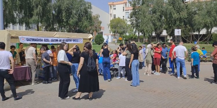 Gazimağusa Özel Eğitim ve İş Eğitim Okulu, Şampiyon Melekleri anmak ve anılarını yaşatmak için kermes düzenledi