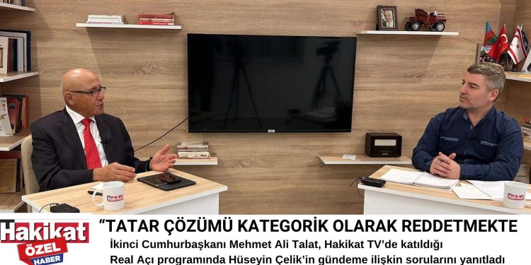 Talat’tan Tatar’a “diyalog” eleştirisi
