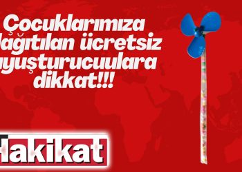Çocuklara ücretsiz dağıtılan şekerlerde uyuşturucu çıktı..!