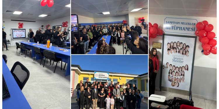 Adıyaman’da Şampiyon Melekler için anlamlı açılış