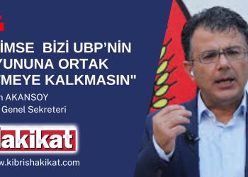CTP Genel Sekreteri Akansoy: “CTP’nin erken seçim tarihi 15 Aralık”