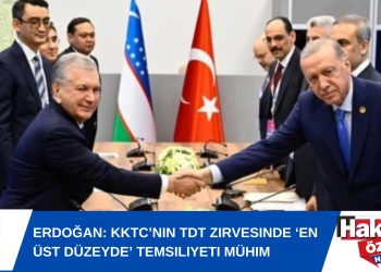 TC Cumhurbaşkanı Erdoğan’dan KKTC vurgusu