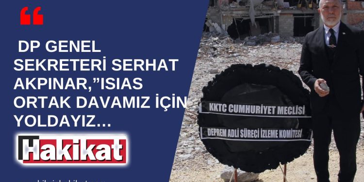 DP Genel Sekreteri Akpınar: “Adaletin tecellisi için Adıyaman’dayız”