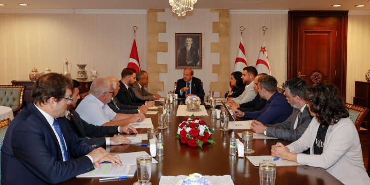 Cumuhurbaşkanı Ersin Tatar Başkanlığı’nda deprem konusunda üst düzey toplantı gerçekleştirildi