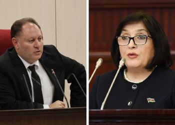 Azerbaycan Millî Meclisi Başkanı Gafarova, Öztürkler’i kutladı