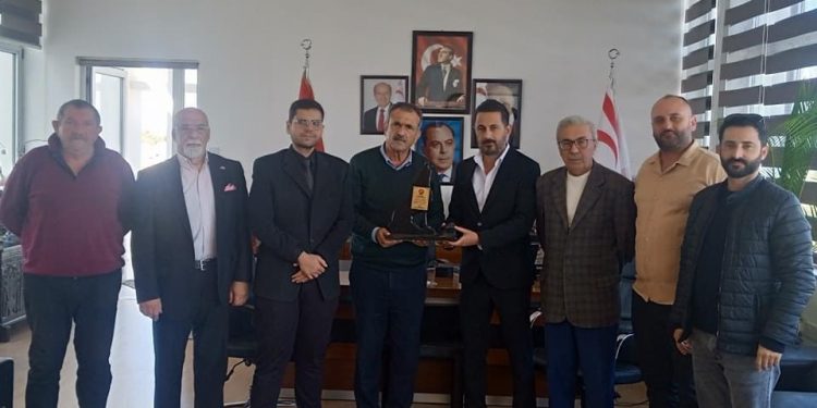 MDP heyeti Gazimağusa Kaymakamı ve Gazimağusa Belediye Başkanını ziyaret etti