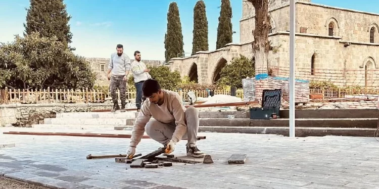 Bellapais zaten çok güzel ama Şubat ayından sonra daha da güzel olacak