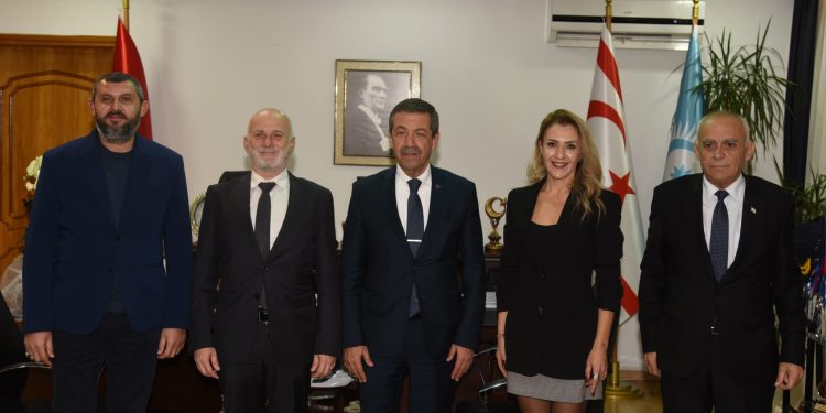TAK Yönetim Kurulu, Dışişleri Bakanı Ertuğruloğlu’nu ziyaret etti