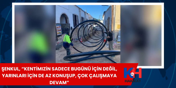 Bellapais projesi devam ediyor: Sıra paslanmış demir ve asbest su borularının değişiminde