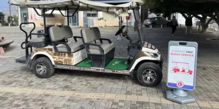 Girne Belediyesi’nden Antik Liman’a ücretsiz buggy servisi