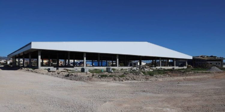 İskele Belediyesi Kapalı Pazarı Yeri ve Terminal Alanı için çalışmalar sürüyor