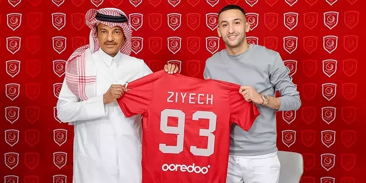 Galatasaray ile yollarını ayıran Ziyech, Katar ekibi Al-Duhail’e transfer oldu