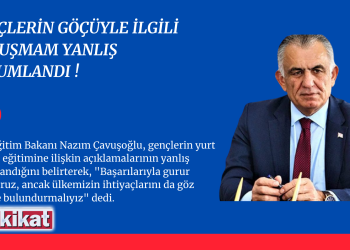 Çavuşoğlu’ndan açıklama: Gençlerin göçüyle ilgili konuşmam yanlış yorumlandı