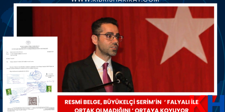 Büyükelçi Serim hakkındaki ortaklık iddialarına resmi yalanlama