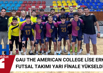 GAU The American College futsal takımı yarı finalde!