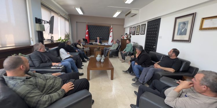 İçişleri Bakanı Oğuz, Hayvan Üreticileri ve Yetiştiricileri Birliği heyetini kabul etti