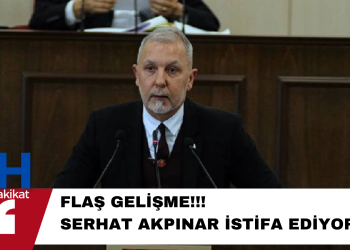 Serhat Akpınar istifasını sunuyor