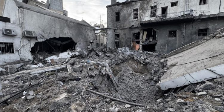 Hamas: El-Ehli Baptist Hastanesi’ne yönelik saldırı yeni bir savaş suçudur
