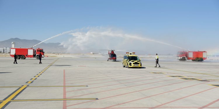 Taksi helikopter seferlerinin ilki Ercan’a… Bafra ile Girne’ye de sefer düzenlenecek